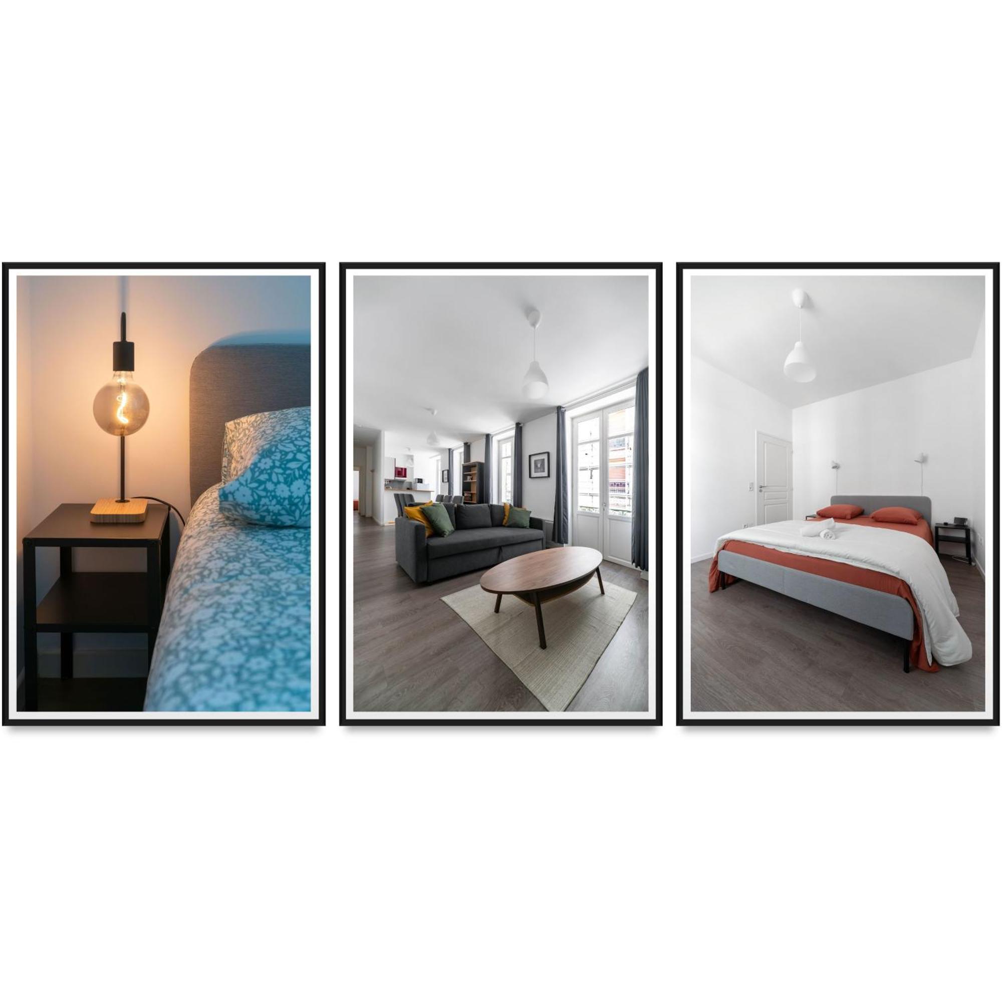 Le Brit - Grand Appartement Design, 3 Chambres, Centre Ville วิชี ภายนอก รูปภาพ